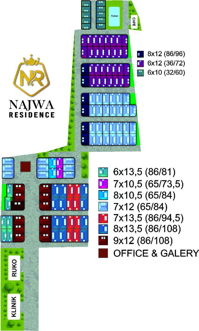 Site Plan Najwa Residence
